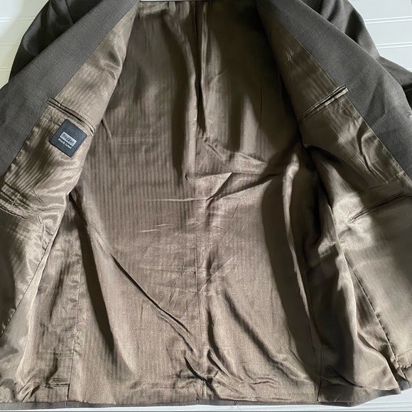 Haggar Black Label Men's Wool Blend Button Front Blazer Size 42 R - Picture 10 of 11